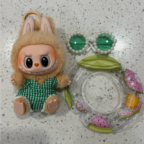 Pop Mart Labubu Swimming Tube Outfit - Picture 2 of 3